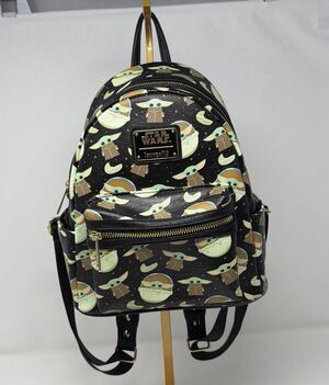 Loungefly Star Wars The Mandalorian Grogu Baby Yoda Mini Backpack